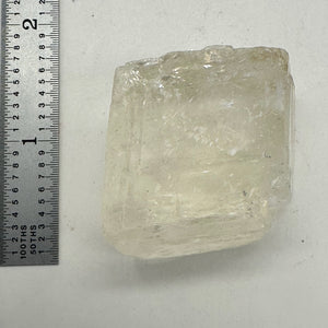 Optical Calcite Iceland Spar 56g Rectangular Display Specimen| 32x30x21mm| Clear