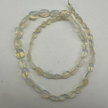 Load image into Gallery viewer, Opal AAA Fire Blue, Green, Pink Oval Bead Strand | 8&quot; Long | Clear | 52 Beads |
