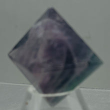 Load image into Gallery viewer, Fluorite Double Pyramid | 1 Display Figurine | | 39x39x39mm | Purple
