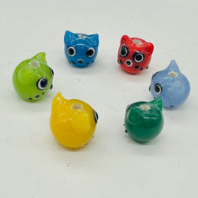 Load image into Gallery viewer, Kitty Cat Ceramic Round | 15mm | Multi-Color | 6 Beads
