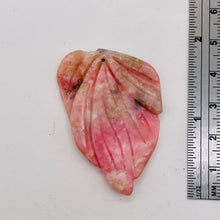 Load image into Gallery viewer, Peruvian Opal Flower Pendant | 46x31x5mm | 30 cts | Pink | 1 Bead |

