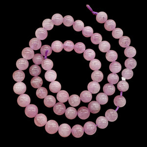 Kunzite AAA Round Bead Strand | 6mm | Lavender | 59 Beads |