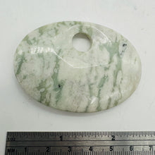 Load image into Gallery viewer, Harmony Stone Oval Centerpiece Bead - Snowy Lands| 63x45x8mm | 1 Bead |
