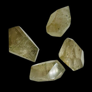Rutilated Quartz Incredible Centerpiece Beads | 27x12 to 23x13mm | 4 Beads |