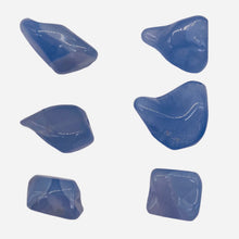 Load image into Gallery viewer, Chalcedony Gemstone 48g Nugget Beads | 27x23x11 to 20x14x13mm | Blue | 6 Beads |

