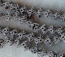 Load image into Gallery viewer, Solid Sterling Silver 9x6mm Intricate Filigree Bead Caps Strand | Approx. 88 |
