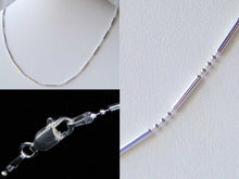 Load image into Gallery viewer, Italian Silver Waterfall Chain 24" Necklace 10025D
