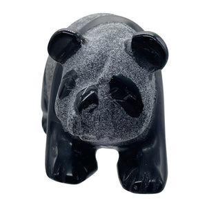 Koala Bear Walking Statue | 1 Figurine | | 43x28x23mm | Black, Gray