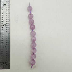 Kunzite AAA Round Bead Parcel | 6mm | Lavender | 8 Beads |
