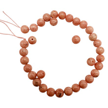 Load image into Gallery viewer, Sweet Pink Rhodochrosite 6mm Bead 8" Strand
