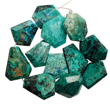 Load image into Gallery viewer, Designer Natural Chrysocolla Pendant Bead Strand 110136D
