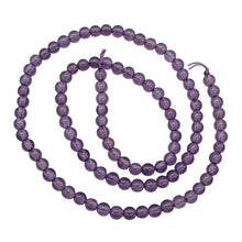 Load image into Gallery viewer, Chalcedony AAA Rare Bead Strand | 4mm | Purple | 100 Beads |
