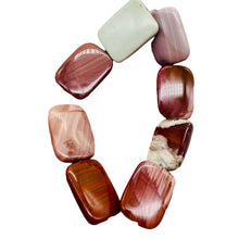 Load image into Gallery viewer, Exotic Imperial Jasper 25x18x5mm Bead 8 inch Strand 10272HS
