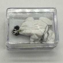 Load image into Gallery viewer, Howlite Stone Frog Pendant Necklace | 1 1/4&quot; Long | White | 1 Pendant |

