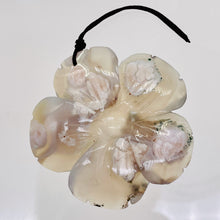 Load image into Gallery viewer, Quartz Pendant Flower | 55x8mm | Lavender White | 1 Bead

