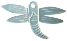 Load image into Gallery viewer, Dragonfly Premium Hand Carved &amp; Etched Mother-of-Pearl Bead 004421
