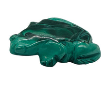 Load image into Gallery viewer, Malachite 66g Gemstone Carving Frog Figurine | 1 Specimen | | 56x47x15mm | Green
