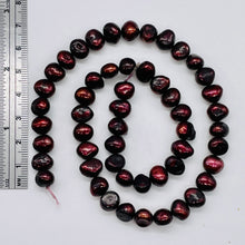 Load image into Gallery viewer, 12 Smoldering Burgundy Freshwater Pearls 8318
