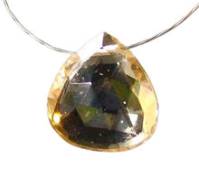 Load image into Gallery viewer, Glistening One Yellow Aquamarine (Heliodor) Briolette Bead 7789
