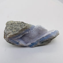 Load image into Gallery viewer, Chalcedony 205g Natural | 3 7/8x1 3/4x1 1/2&quot; | Blue White Gray | 1 Specimen
