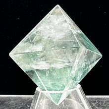 Load image into Gallery viewer, Fluorite Double Pyramid Specimen | 1 Display Figurine | | 41x41x41mm | Green

