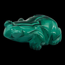 Load image into Gallery viewer, Malachite 53g Gemstone Carving Frog Figurine | 1 Specimen |

