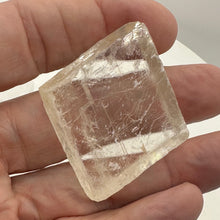 Load image into Gallery viewer, Optical Calcite Iceland Spar 33g Rectangular Display Specimen| 34x36x10mm| Clear
