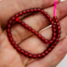 Load image into Gallery viewer, Champagne Garnet AAA Round Bead Strand | 4mm | Red | 100 Beads |
