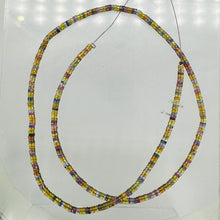 Load image into Gallery viewer, Natural Multihue AAA Sapphire 43cts Bead Strand | 2.5x1.25 to 2.25x1mm | 350bds|
