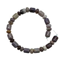 Load image into Gallery viewer, Natural Lavender Brazilian Agate Bead 8 inch Strand 9722HS
