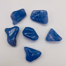 Load image into Gallery viewer, Chalcedony Gemstone 41g Nugget Beads | 33x19x7to 20x20x7mm | Blue | 6 Beads |
