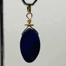 Load image into Gallery viewer, Royal AAA Lapis Lazuli 14K Gold Filled Wire Wrap Pendant! | 1 1/4&quot; Long |
