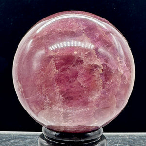 Lepidolite Purple Mica 346g Sphere | 2.4 in | Purple | 1 Display Specimen |