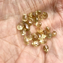 Load image into Gallery viewer, 1 Natural Golden Yellow Zircon Faceted Briolette Bead 6942
