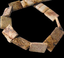 Load image into Gallery viewer, Scenic Biggs Picture Jasper 20x15mm Bead 8 inch Strand 008420HS
