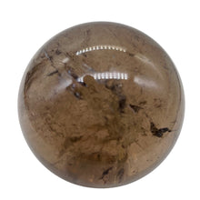 Load image into Gallery viewer, Smoky Quartz Sphere Display Specimen | 180g (6.4oz) | 53mm (2&quot;) | Smoky Clear |
