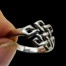 Load image into Gallery viewer, Sterling Silver Celtic Knot Ring | Size 6.75 | Silver | 1 Ring |
