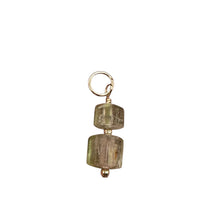 Load image into Gallery viewer, Natural Watermelon Tourmaline 14K Gold Filled Pendant | Green, Clear, Pale Pink|

