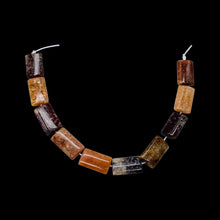 Load image into Gallery viewer, Natural Patterned Peach Chalcedony Bead 8 inch Strand 009327HS
