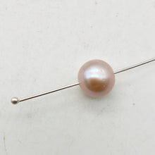 Load image into Gallery viewer, 1 Sweet Natural Lavender Pink 10mm to 9mm Pearl 004479
