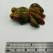 Load image into Gallery viewer, Fantail Goldfish Stone Carving | 1 Figurine | | 1 5/8 x 1 1/8" | Pink, Green
