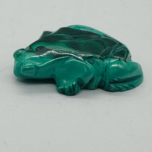 Load image into Gallery viewer, Malachite 66g Gemstone Carving Frog Figurine | 1 Specimen | | 56x47x15mm | Green
