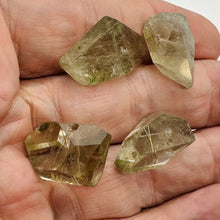 Load image into Gallery viewer, Rutilated Quartz Incredible Centerpiece Beads | 27x12 to 23x13mm | 4 Beads |
