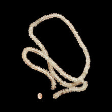Load image into Gallery viewer, Dazzle 17cts White Sapphire Faceted 8 inch Bead Strand | 2.5x1.5-2x1mm | 3294HS
