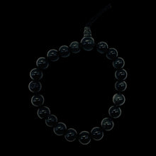 Load image into Gallery viewer, Obsidian 7&quot; Strung Strand Round Beads | 8mm | Black | 21 Beads |
