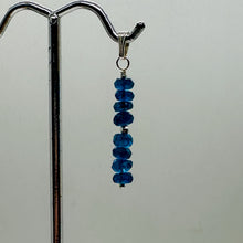 Load image into Gallery viewer, Dazzle Blue Apatite Moon Goddess 14K Gold Filled Pendant | 1" Long |
