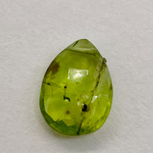 Load image into Gallery viewer, Faceted Peridot Briolette Bead | Green | 11x8x4mm | 2.85 ct |
