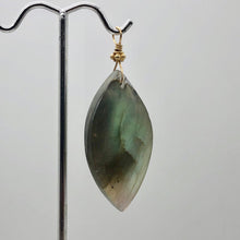 Load image into Gallery viewer, Labradorite 14K Gold Filled Drop Pendant | 2 1/4&quot; Long | 510958G4 | Premiumbead
