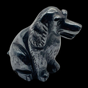 Hand-Carved American Cocker Spaniel Puppy | 1 Figurine |