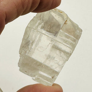 Optical Calcite Iceland Spar 57g Rectangular Display Specimen |36x24x24mm|Clear|